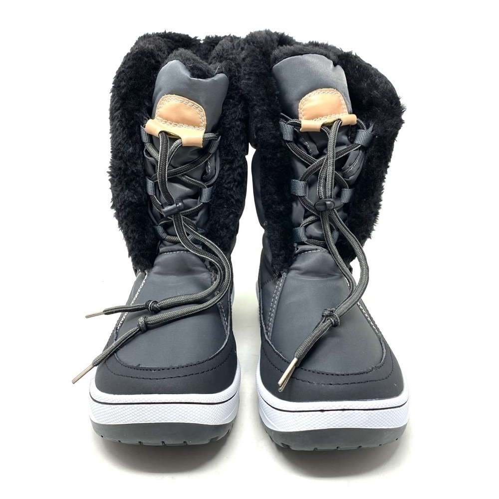 Wanderlust Hanna Grey Warm Lined Winter Snow Boot - Picture 3 of 7